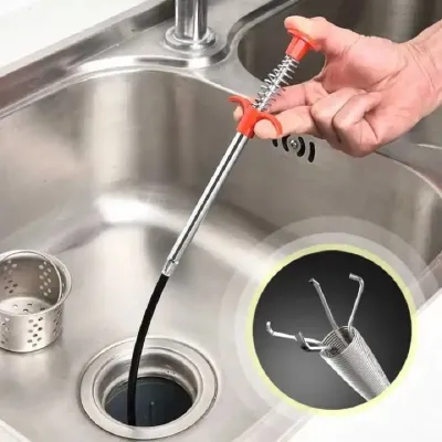  Spring Pipe cleaning Cable Drain Snake Tool